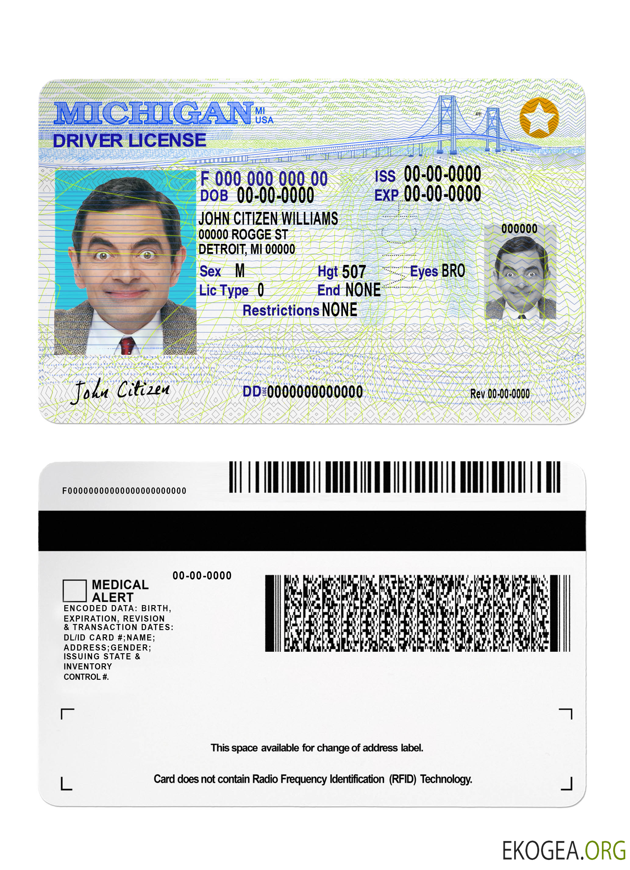 USA Michigan DL 2021 present